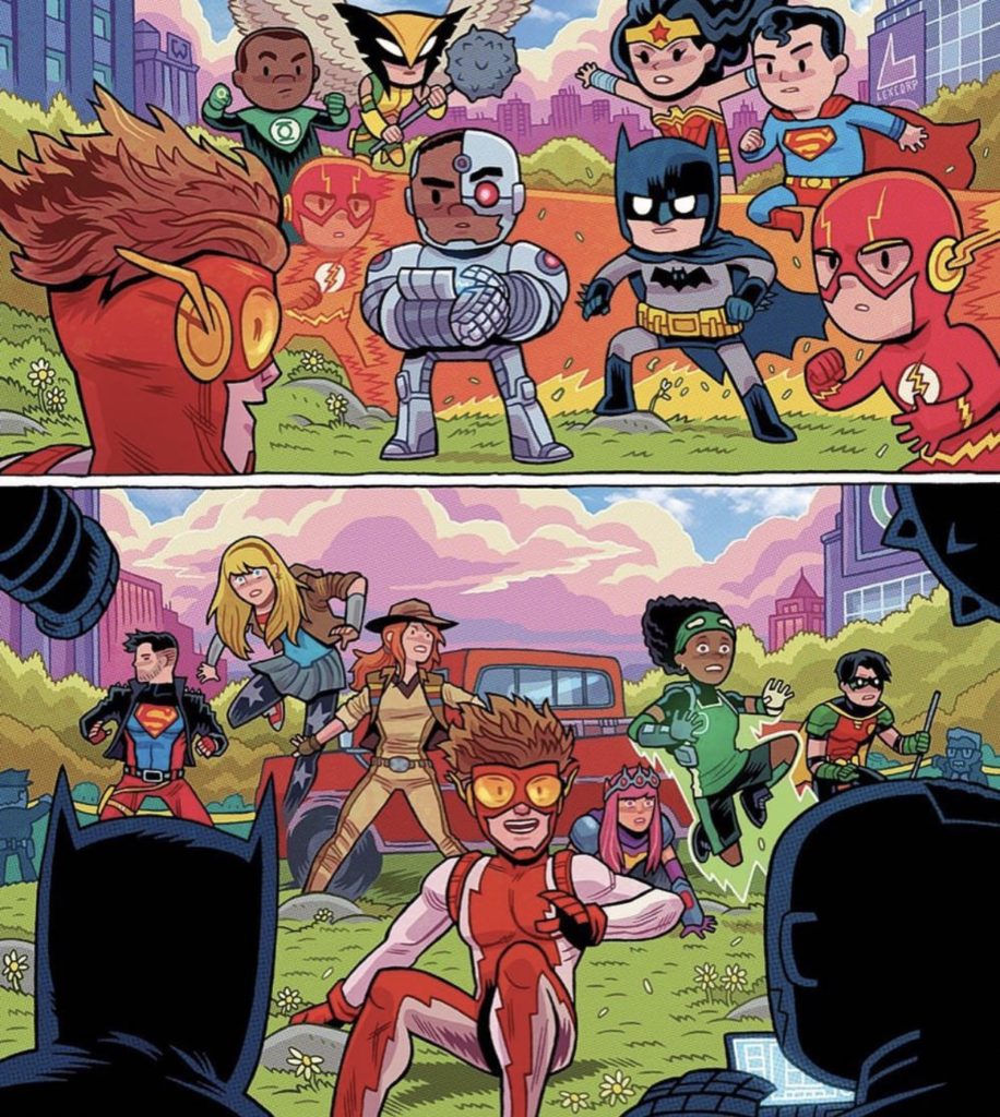 justice league earth 42 and young justice