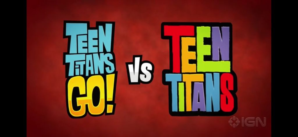 Teen titans go vs teen titans