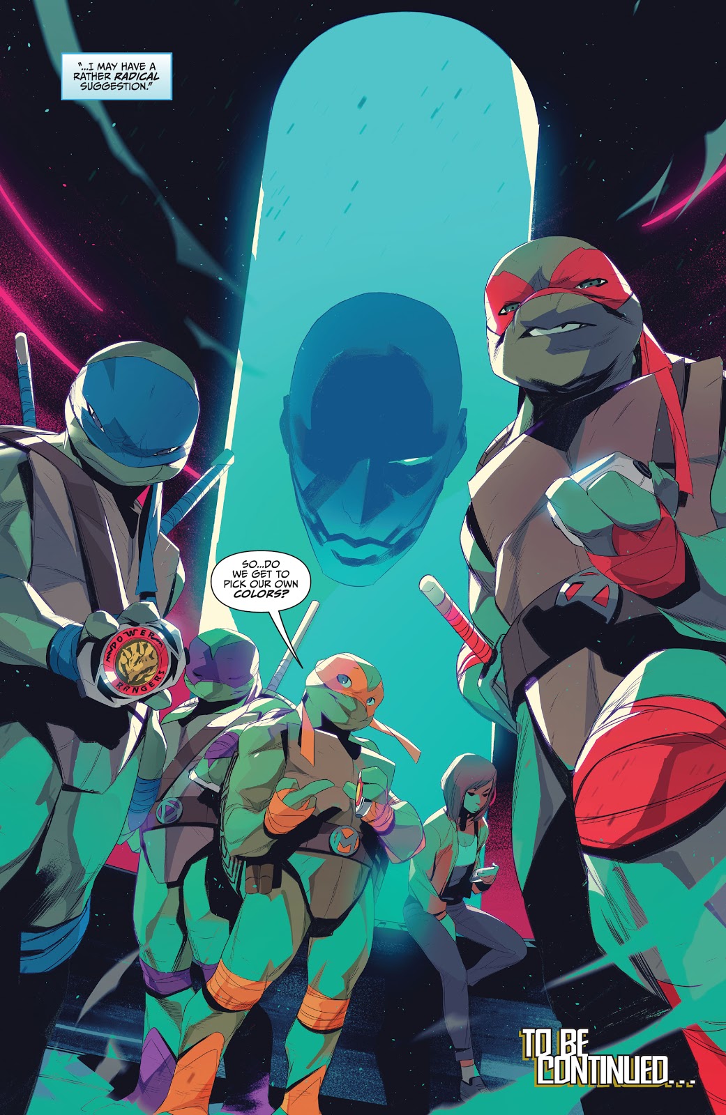 mighty morphin power rangers teenage mutant ninja turtles # 3 (2)