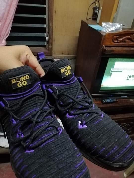 Bong go giveaway shoes 