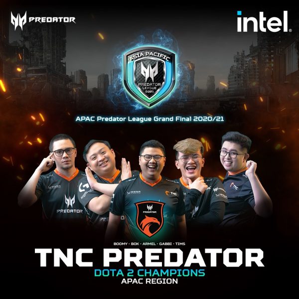 TNC Predator Dota 2 APAC Region Champions