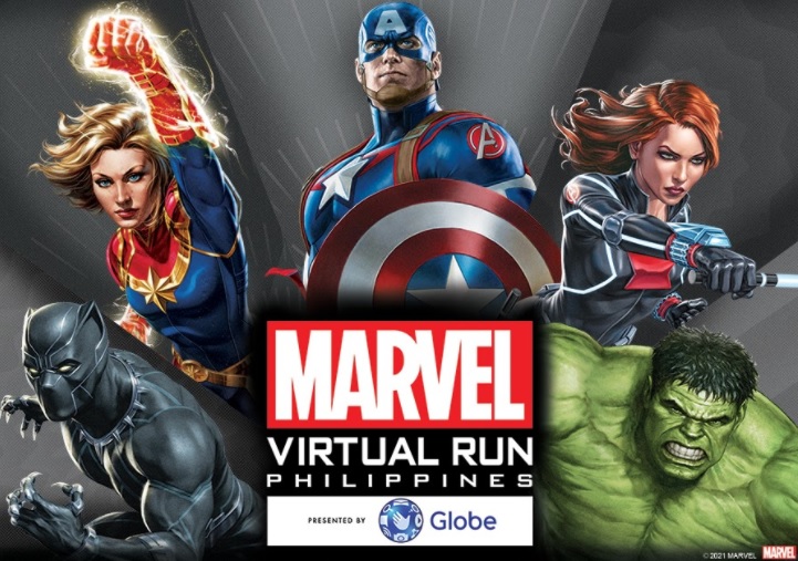 globe marvel virtual run philippines