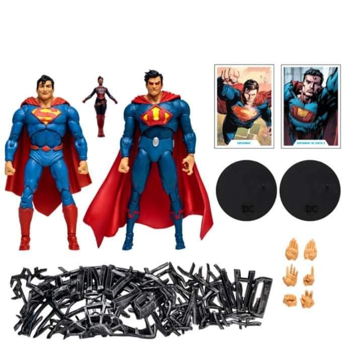 McFarlane toys DC Multiverse Superman vs Ultraman 2 pack