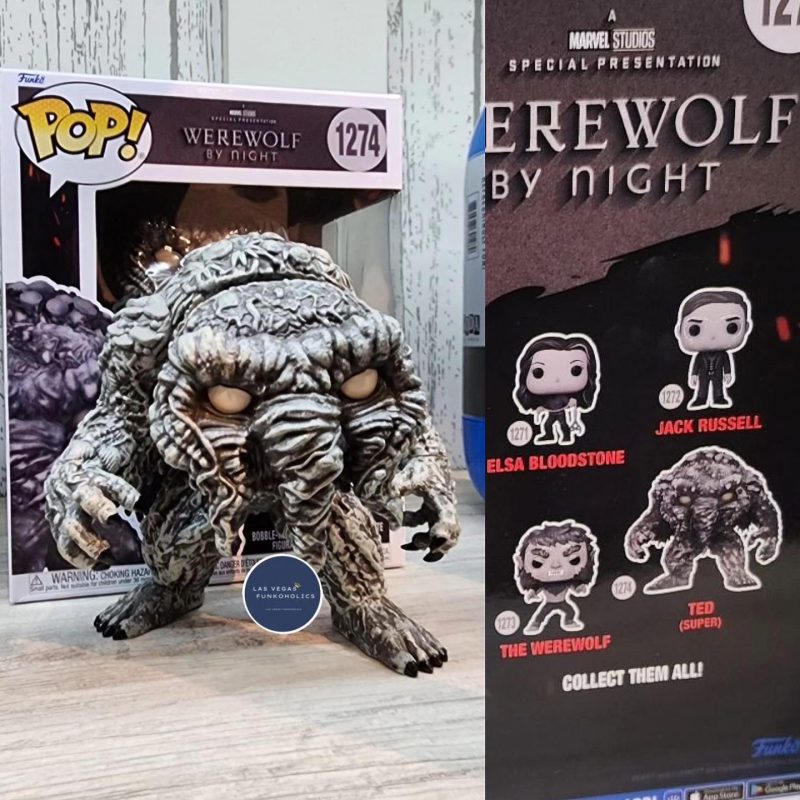 Marvel Werewolf By Night Funko Pops Finally Emerge From The Shadows