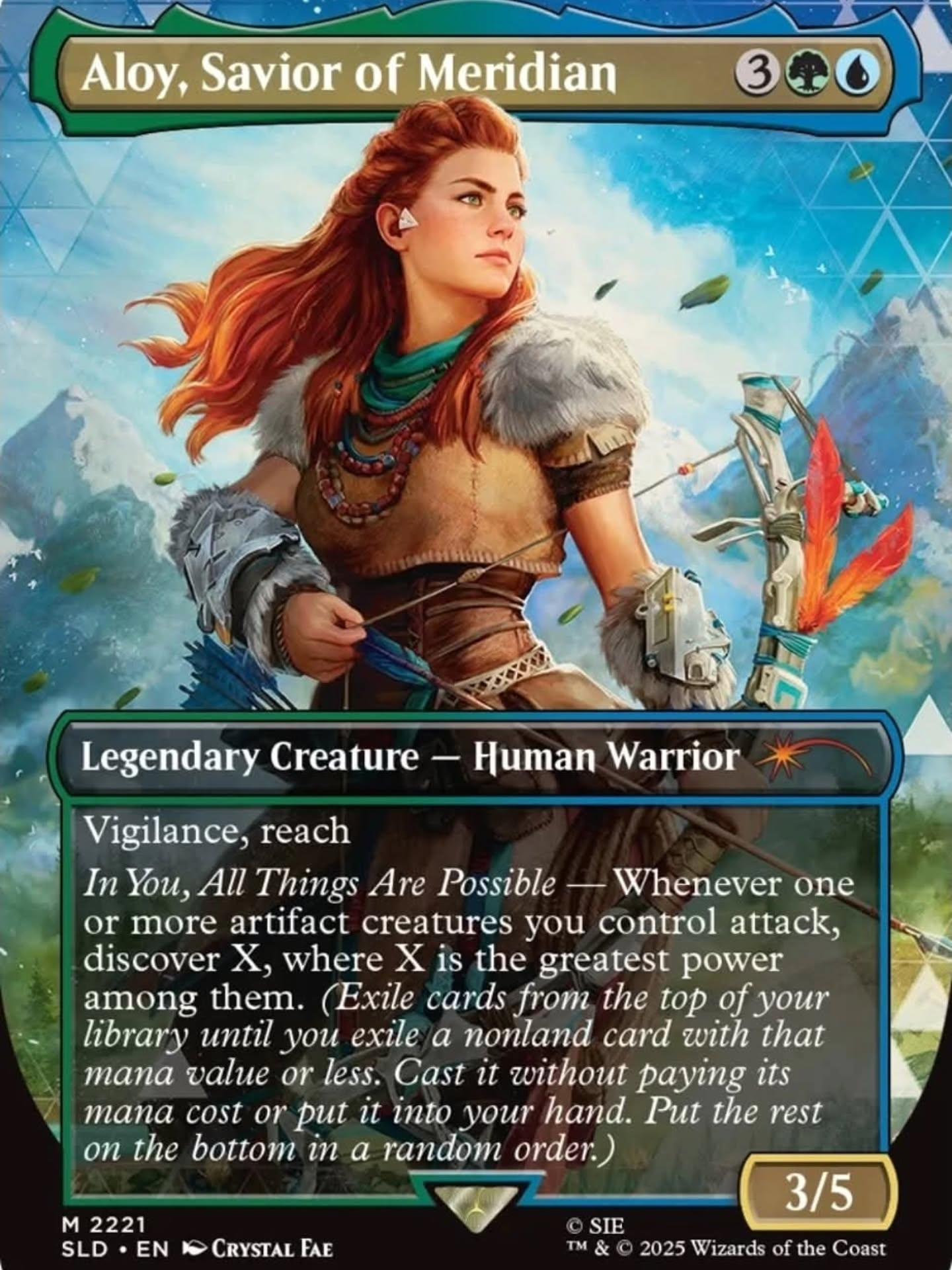 magic the gathering x playstation horizon zero dawn