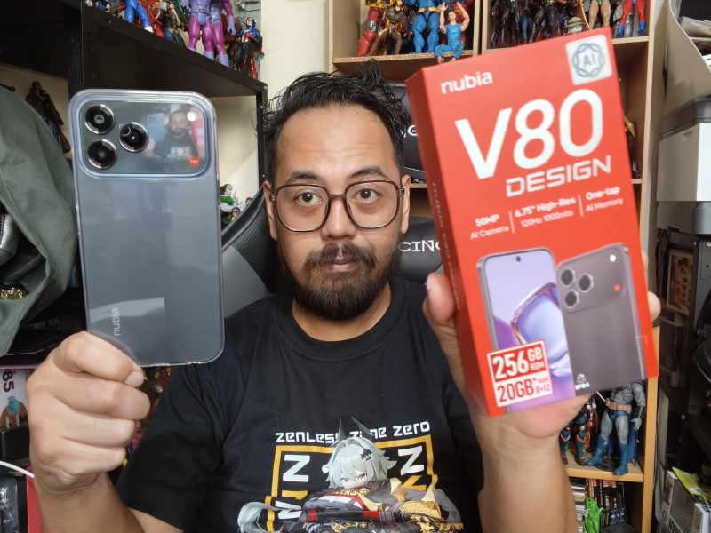 nubia v80 design review