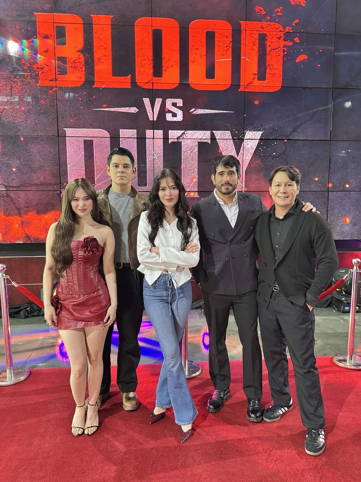 Blood vs Duty cast