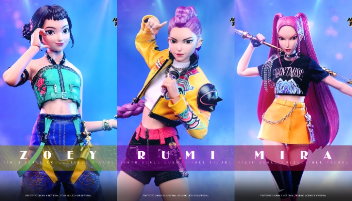 hot toys kpop demon hunters