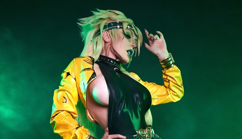 jessica nigri dio brando cosplay jjba stardust crusaders (2)b