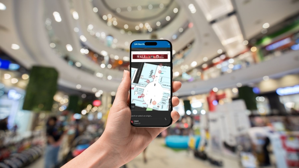 1 Navigating SM North EDSA’s “Great Northern Sale” is now easier with Duon Wayfinding.