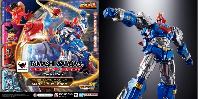 tamashii nations pop up spot voltes v legacy