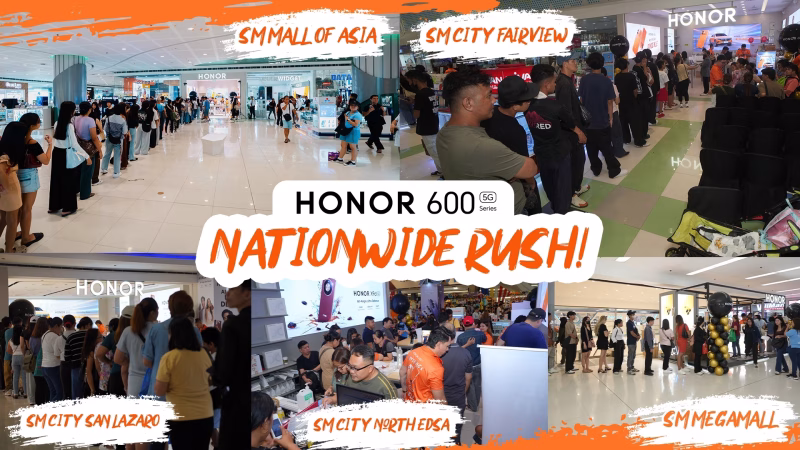 Main KV - Nationwide Rush HONOR 600 First Day Sale Draws Huge Crowds