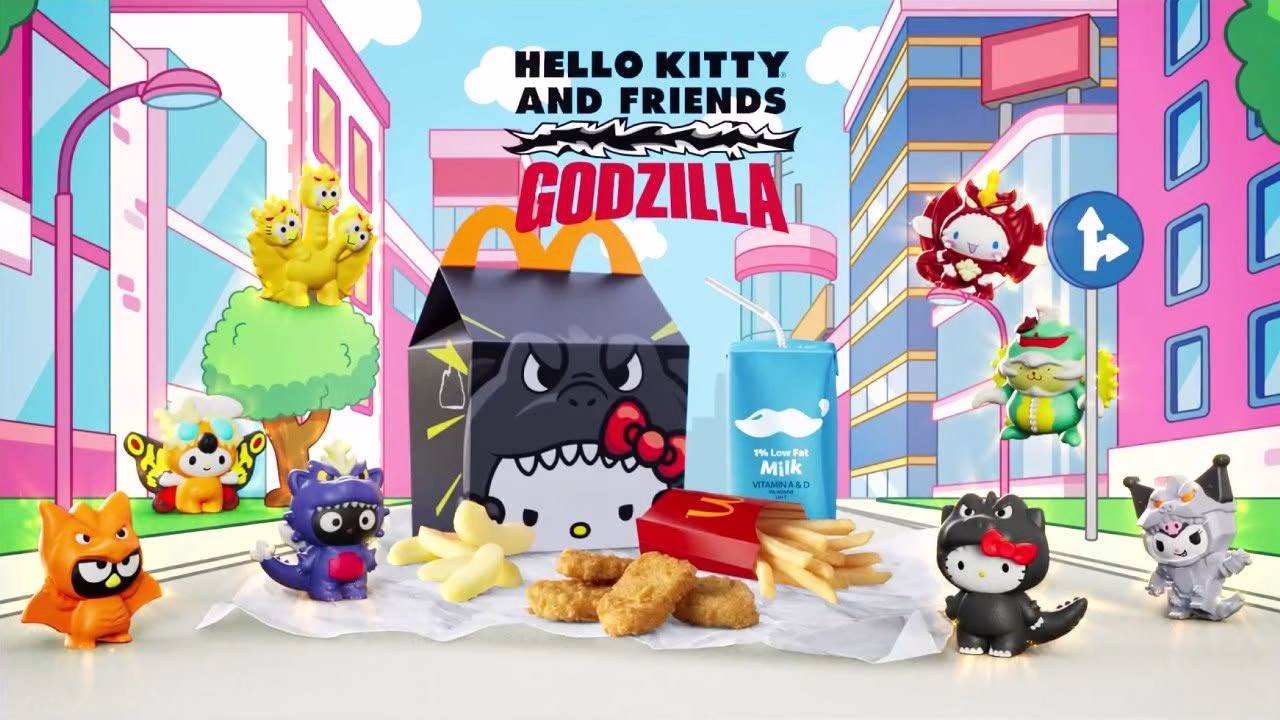 Godzilla x sanrio