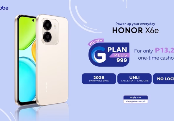 HONOR X6e Now Available via Globe