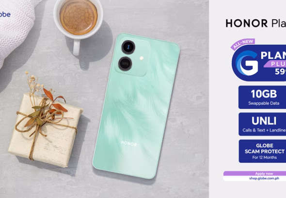 HONOR Play 10 via Globe GPlan
